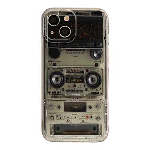 适用苹果17手机壳iPhone16promax磁带15播放器13mini小众14个性12趣味x新款xr搞怪xs保护套8男生7外全包镜头