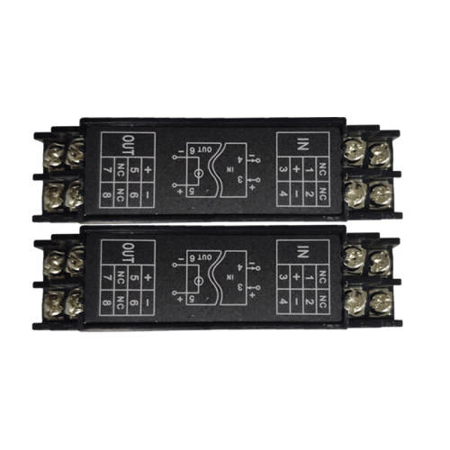WS1526交流电流变送器AC0-5A单项霍尔电流转换器4-20MA变送器24V