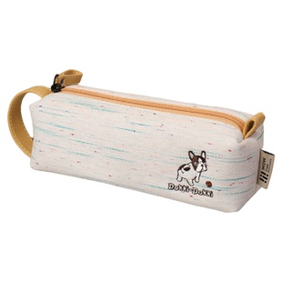 玩物文创萌犬笔袋创意可爱棉布小清新ins简约学生文具盒女孩新款