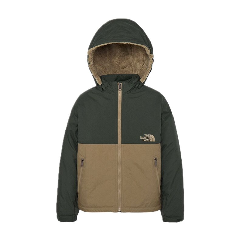 北面帽可拆保暖羊羔绒棉服冲锋衣
