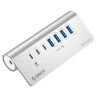 ORICO/奥睿科 USB3.2分线器适用笔记本台式电脑1/2扩展器typec拓展坞集线器转接头多口hub延长线