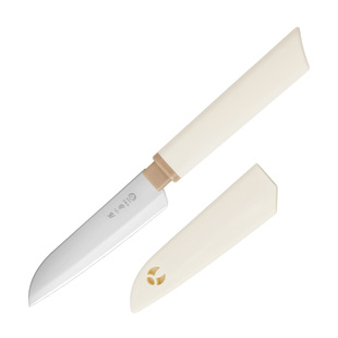 张小泉水果刀带套野餐宿舍便携高档水果刀家用削皮刀食品级不锈钢