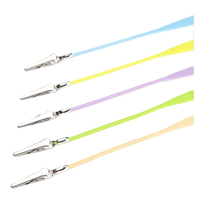 牙科硅胶围巾夹耐高温消毒口腔牙医齿科耗材料一次性铺巾围裙夹子