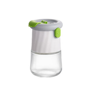 定量盐瓶二合一调味罐瓶家用按压式防漏盐罐烧烤神器两用调味瓶