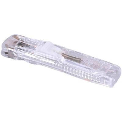 推夹器透明订书夹无痕固定