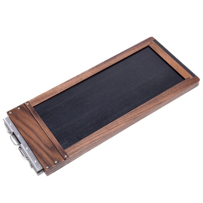 申豪产 7x17大型宽幅相机底片夹 标准木片夹 黑胡桃木片盒 精制