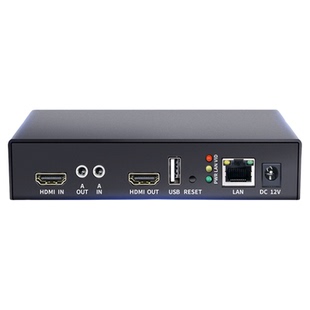 HDMI转ONVIF编码器 4K海康大华私有协议 电脑录屏推流转NVR采集盒