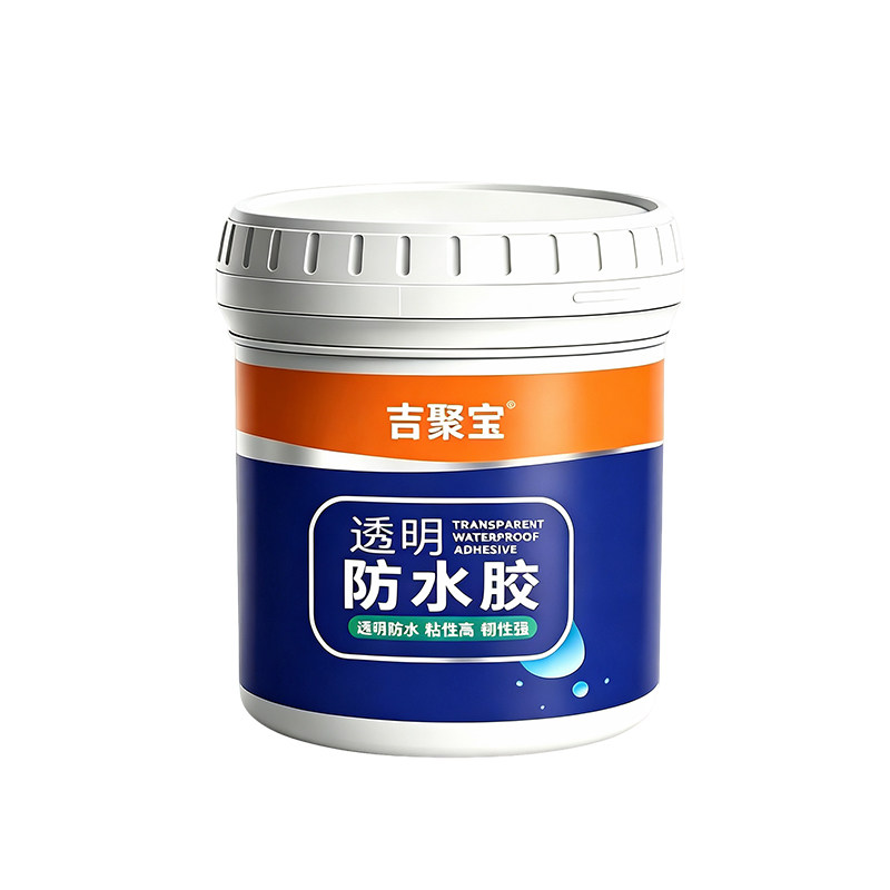 吉聚宝外墙卫生间房顶专用高强度透明防水胶免砸防漏裂缝渗水材料
