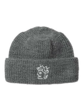 Victoria Queenhead Cuff Beanie 针织帽毛线帽男HBX