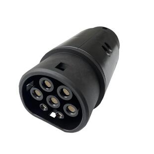 香港澳门欧标Type2转国标充电桩快充转换器GBT国转欧双母3相22KW