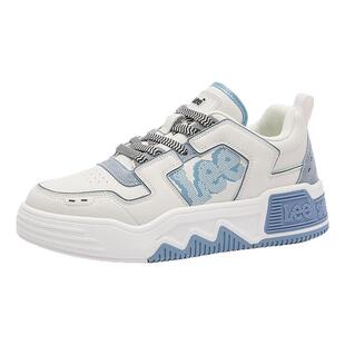 Lee男生鞋子厚底增高板鞋男款2026新款春秋透气休闲百搭潮流男鞋