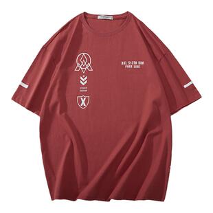 肥版大码男装短袖T恤宽松肥仔肥大肥佬半袖胖男生文化衫10xl9/8/5