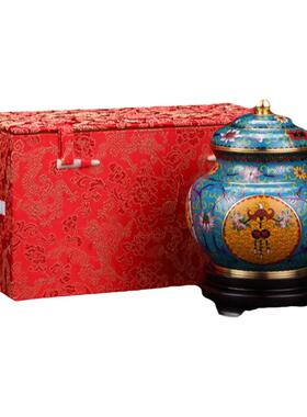 景泰蓝铜胎掐丝珐琅禅意装饰品