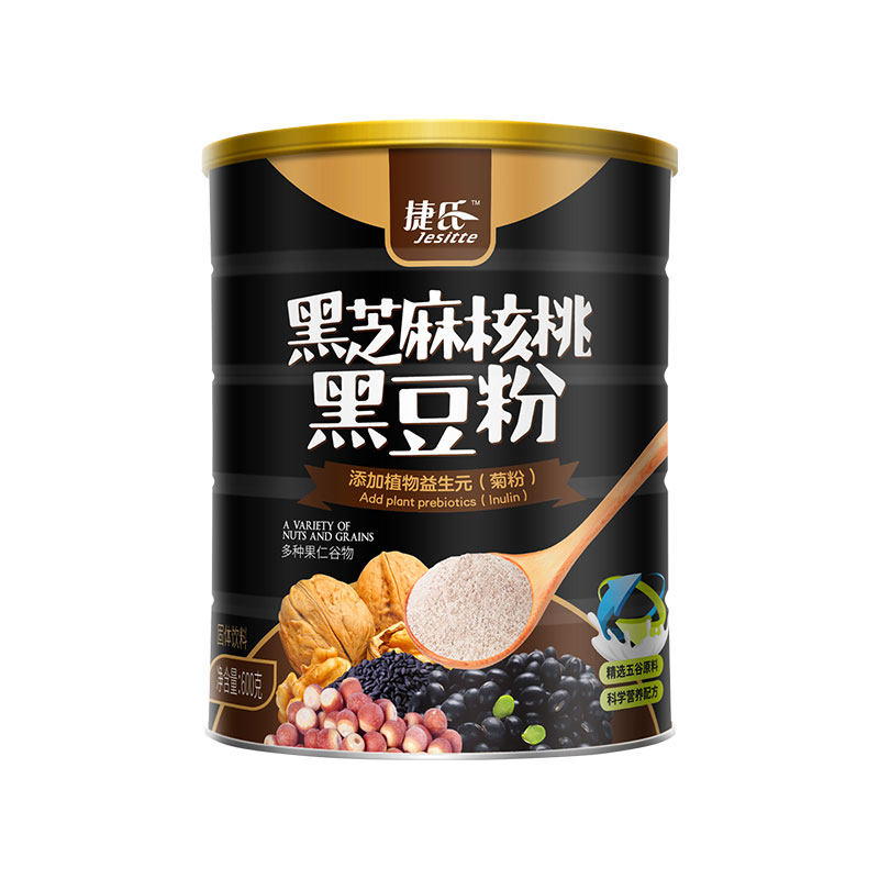 饱腹黑豆粉广州捷氏核桃黑豆粉