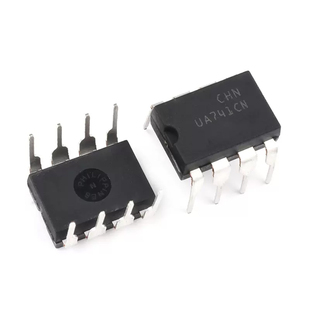 UA741CP LM741 高益单运算放大器 补偿型 DIP-8 IC 直插芯片