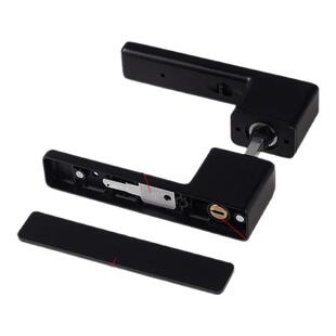 意式极简门锁室内卧室房门锁现代简约隐藏钥匙门把手静音磁吸门锁