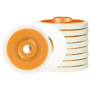 不锈钢抛光羊毛轮打磨神器门板海棉球磨盘金属镜面角磨机工具手磨