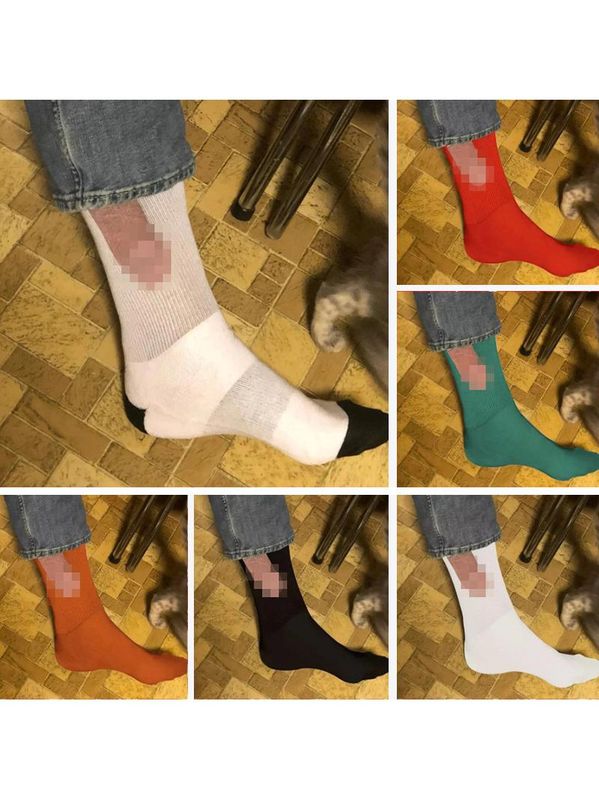 Show Off Funny Penis Socks for Men Novelty Christmas Gift So