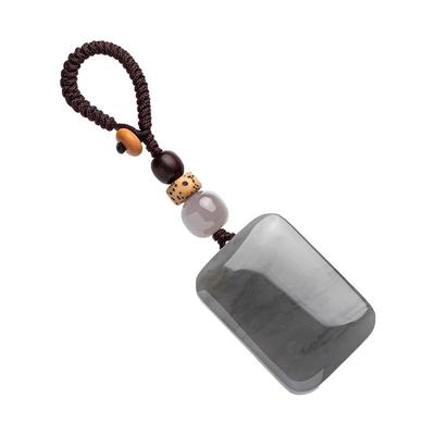 朴房收藏和田玉钥匙扣高档挂饰