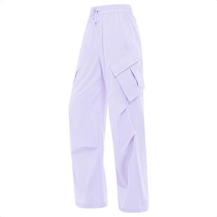 骆驼工装裤女款春秋防晒透气户外登山运动裤时尚宽松徒步宽松长裤