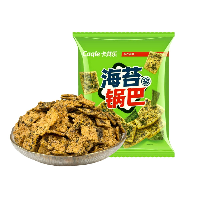 卡其乐海苔锅巴20g健康小吃