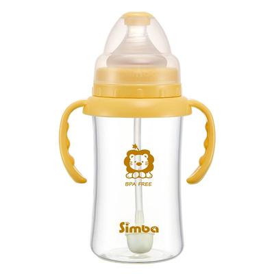 小狮王辛巴宽口径防胀气玻璃奶瓶