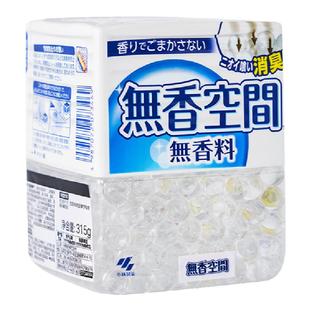 日本小林制药无香固体空气清新剂房间厕所垃圾宠物消除臭无香空间