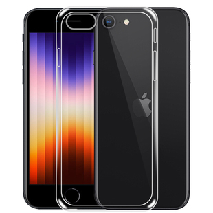适用苹果Se手机壳iphoneSE2/3硅胶透明壳A1723高清防摔防滑防刮A2298全包一体散热A2785男女款保护套一二三代