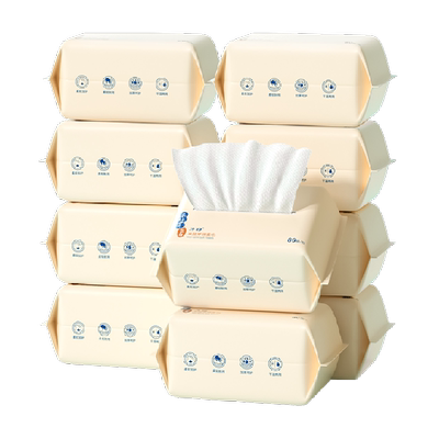 子初幼儿绵柔巾80抽×10包