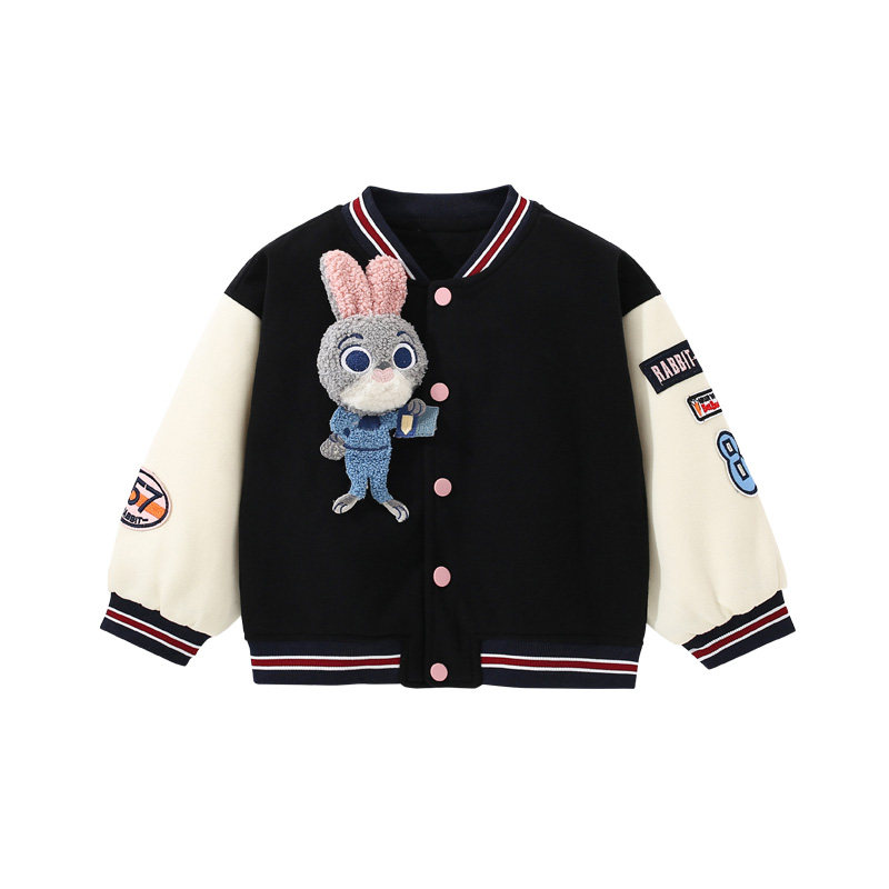 sesameclub女童棒球服外套