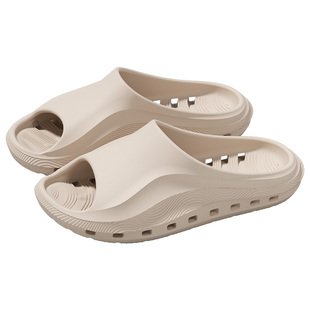 浴室防滑拖鞋女款春夏季室内家居洗澡漏水凉拖EVA厚底凉拖鞋速干