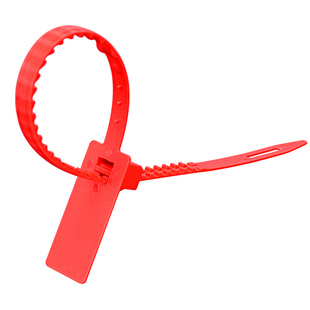 塑料封条签投票箱封物流防盗施封锁邮包运输塑料封337防盗扣