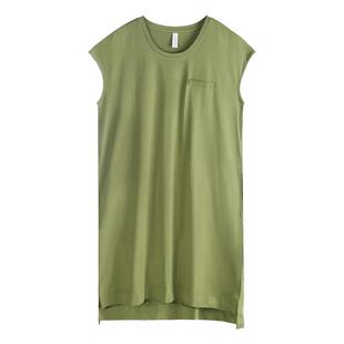 轩靓睡裙女夏季夏款纯棉短袖睡衣薄款2026新款休闲夏天大码连衣裙