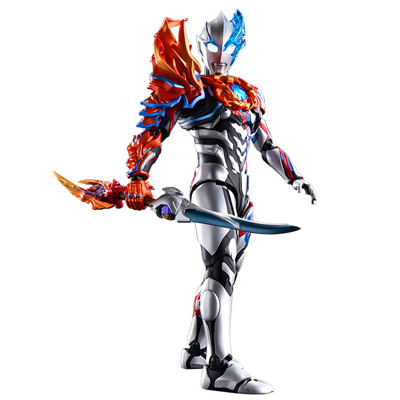 布鲁可传奇版第四弹布莱泽奥特曼积木人偶玩拼装玩具男孩布鲁克