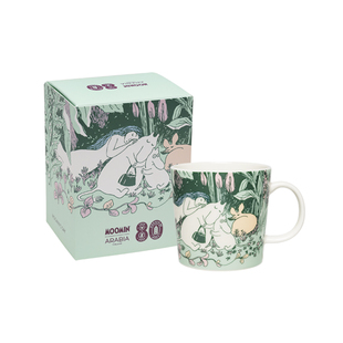 【新品】芬兰arabia姆明80周年纪念2025限量版陶瓷马克杯水杯礼物