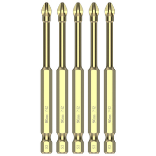 浦派防滑抗冲击高强度强磁十字批头手电钻电动螺丝刀内六角风批咀