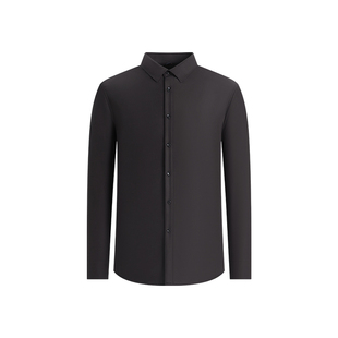 [加绒加厚]杉杉男装保暖长袖衬衫男款2025秋冬新品男士衬衣上衣服