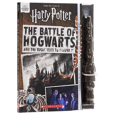 哈利波特 霍格华兹之战和保卫魔法 英文原版 The Battle of Hogwarts and the Magic Used to Defend It 魔杖笔 英文版进口英语书