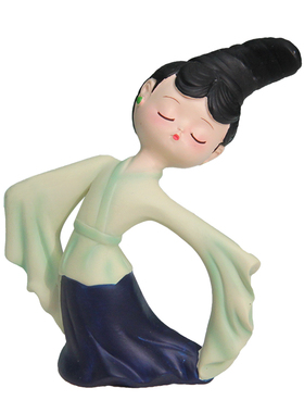 恋家彩树脂装饰摆件新中式