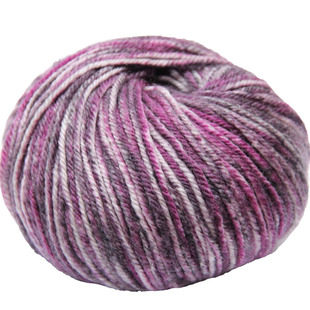 2020超软油画雪绒花纯羊毛手编中粗线花色线白点韩版围巾帽子毛衣