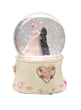梦中婚礼雪花送女生姐妹音乐盒