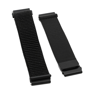 安顿 预警手表黑色金属回环表带 尊贵皮质表带 TPU表带 魔术贴表带 安顿配件