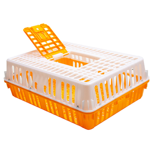 鸡笼大号笼运输笼塑料家禽周转箱加厚通用鸡鸭鹅鸽子笼子兔笼养殖