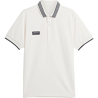 阿迪达斯男士运动翻领短袖POLO衫