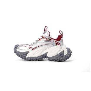 【丁禹兮同款】百分号%2025夏季新款透气网面休闲增高厚底老爹鞋