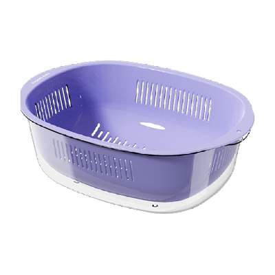 炊大皇沥水洗菜盆双层加厚沥水篮