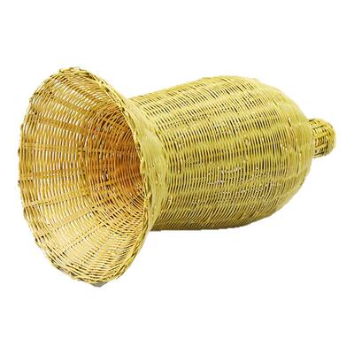 灯罩竹编泥鳅小鱼虾篓子餐厅摆件