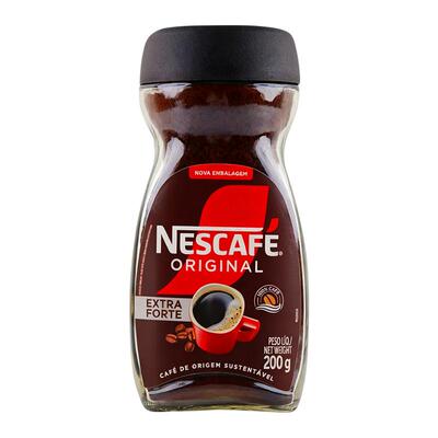 雀巢巴西醇品速溶咖啡200g瓶装无蔗糖提神美式黑咖啡粉rxc