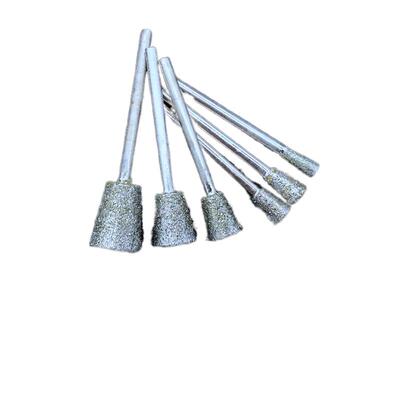 金刚石倒锥形刻字磨头雕刻磨棒