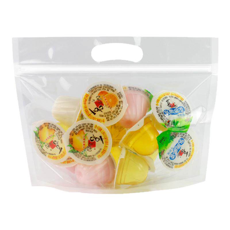 加厚手提透明食品包装袋自封袋子